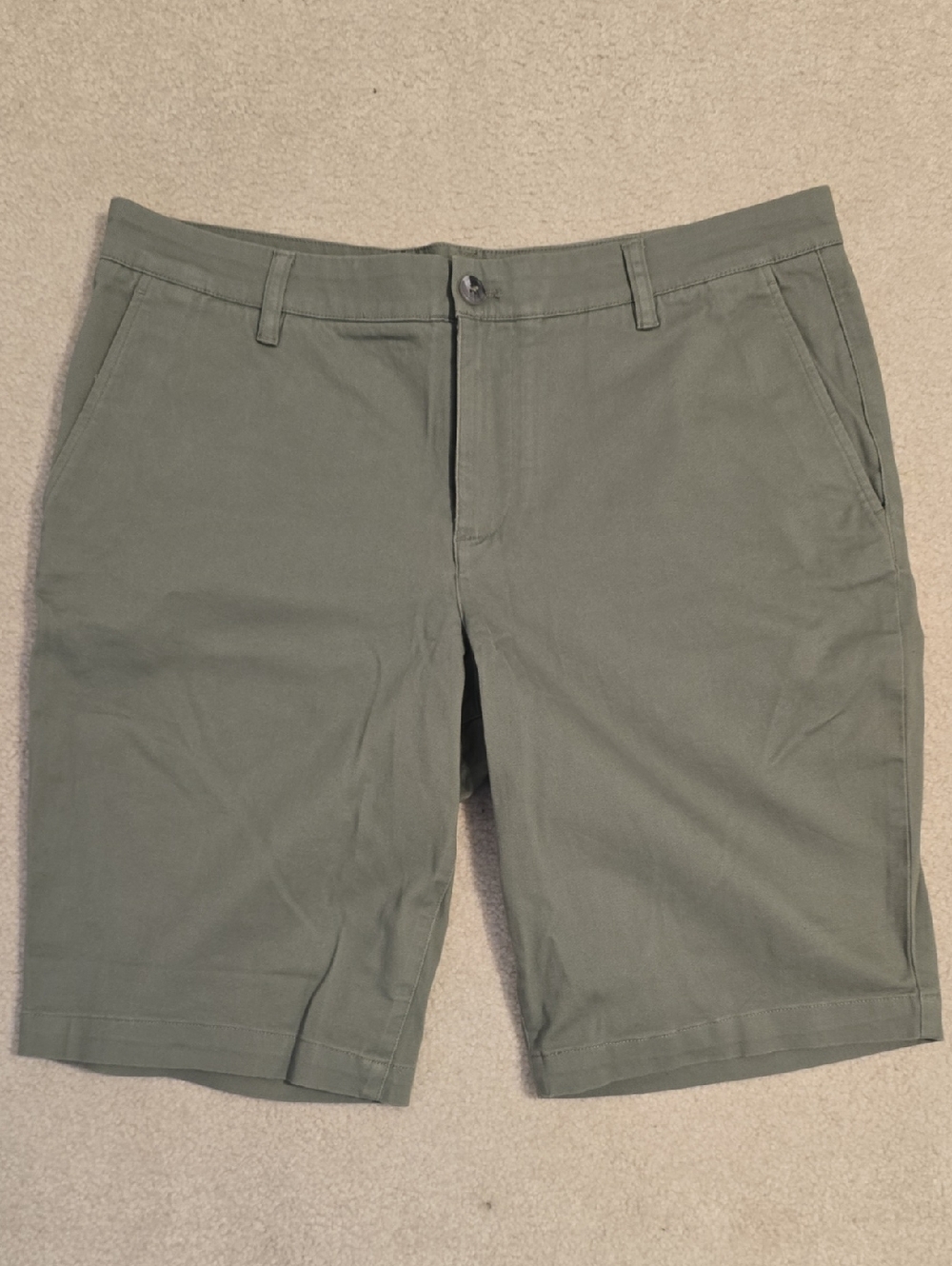 Hawker Rye Men's Olive Green Chino Shorts Size 34"